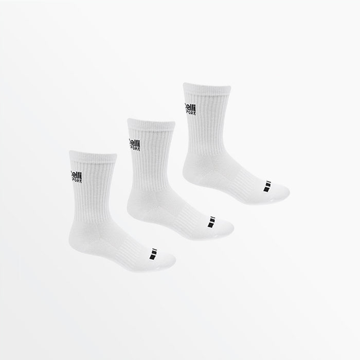 Capelli BASICS CS-COOL LIGHTWEIGHT CREW SOCKS White
