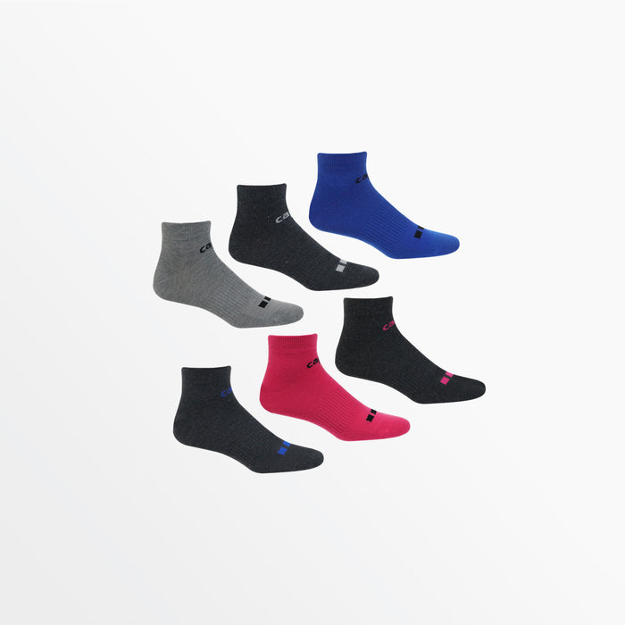 capelli BASICS CS-COOL LIGHTWEIGHT LOW CUT SOCKS Grey Combo