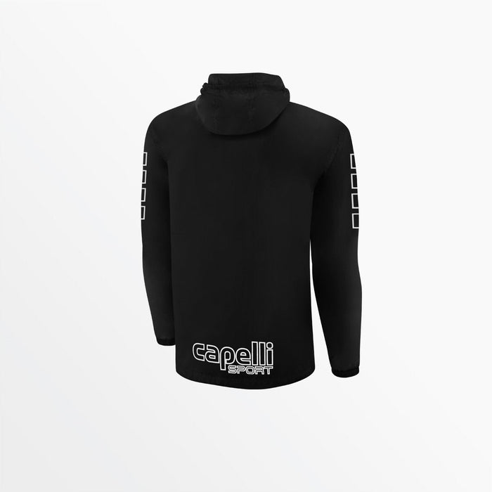 Capelli ADULT CLASSIC PACKABLE WINDBREAKER Black
