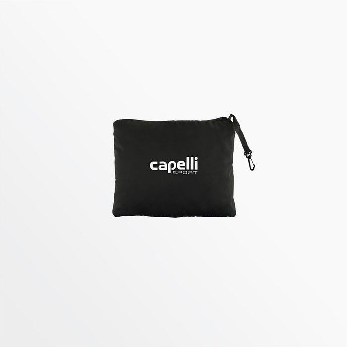Capelli ADULT CLASSIC PACKABLE WINDBREAKER Black
