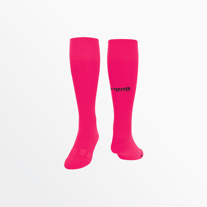 Capelli CS ⅠⅠ MATCH SOCKS Neon Pink