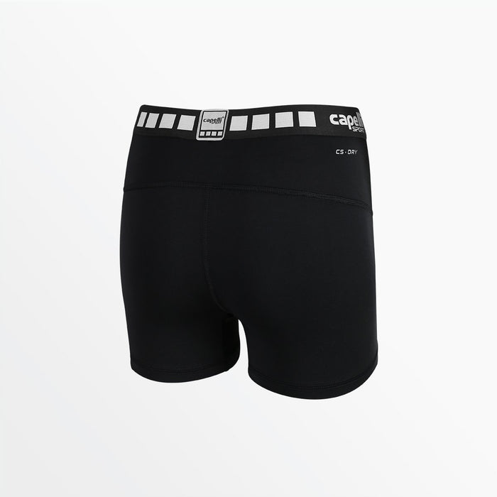 Capelli GIRL'S 4" PERFORMANCE SHORTS Black