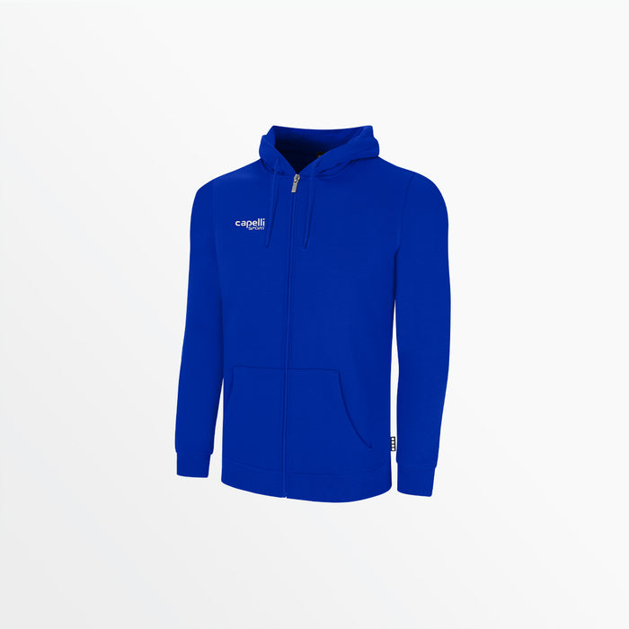 capelli MEN BASICS FLEECE ZIP UP HOODIE Royal Blue