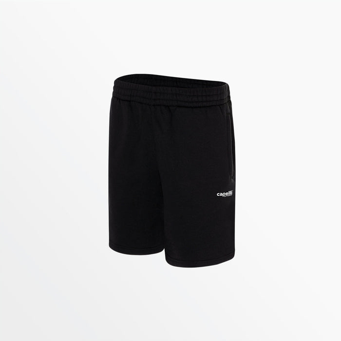 capelli MEN'S BASICS FLEECE SHORTS Black
