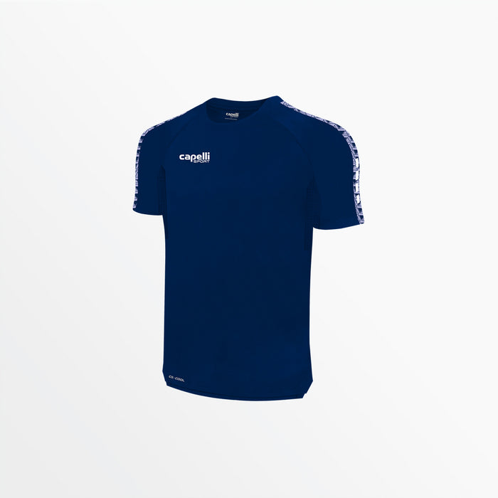capelli MEN'S BASICS ⅠⅠ TRI SHORT SLEEVE TOP Navy