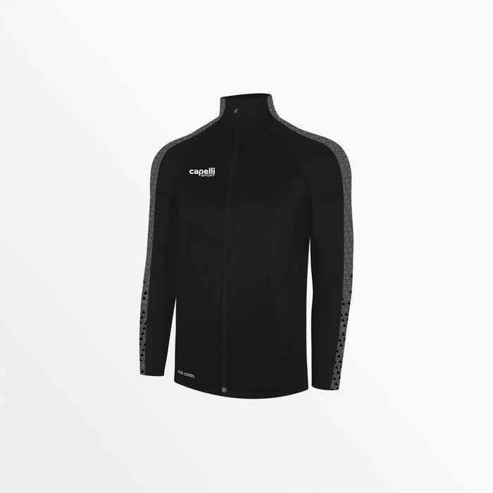 capelli MEN'S BASICS ⅠⅠ TRI TRAINING JACKET Black