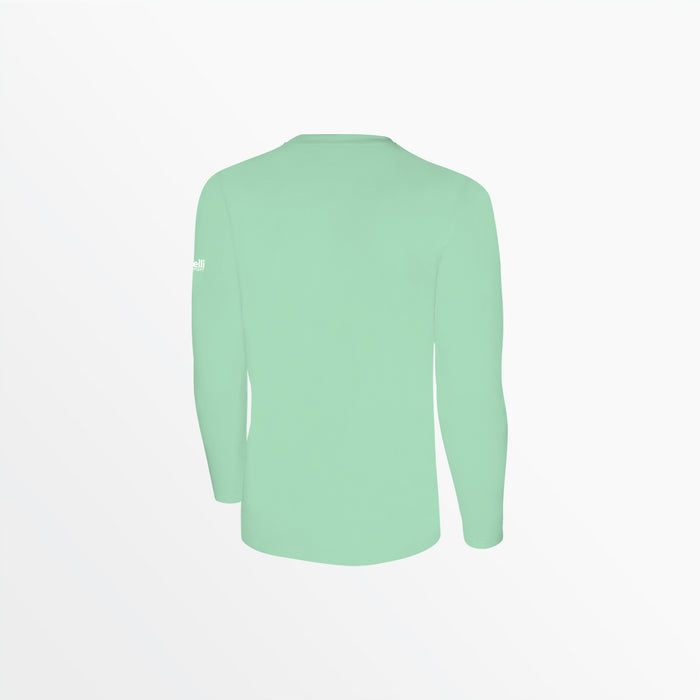 Capelli MEN'S BASICS LONG SLEEVE COTTON TEE Mint