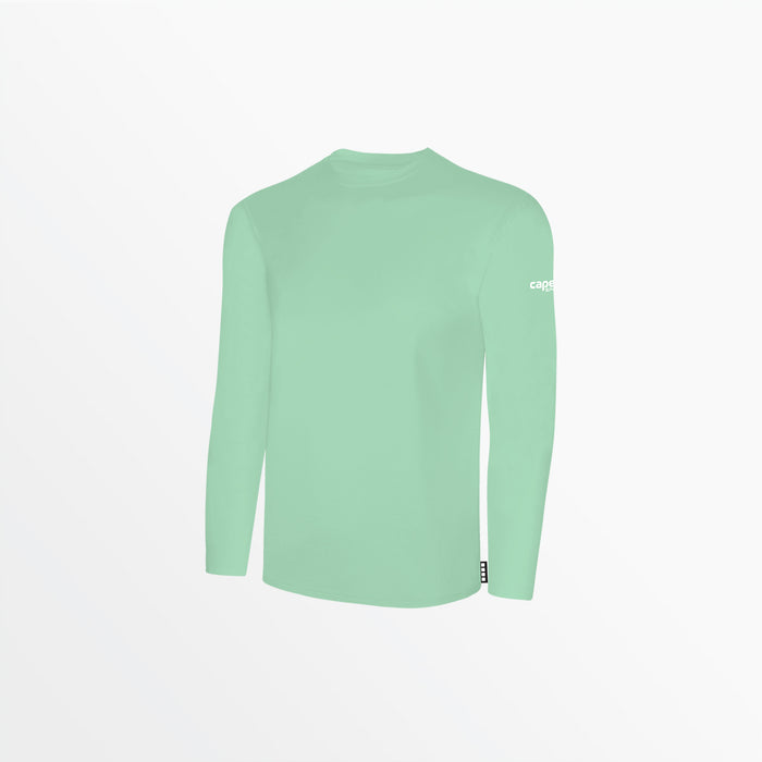 capelli MEN'S BASICS LONG SLEEVE COTTON TEE Mint