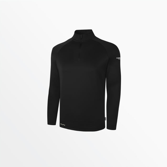 capelli MEN'S BASICS THERMA FLEECE 1/4 ZIP TOP