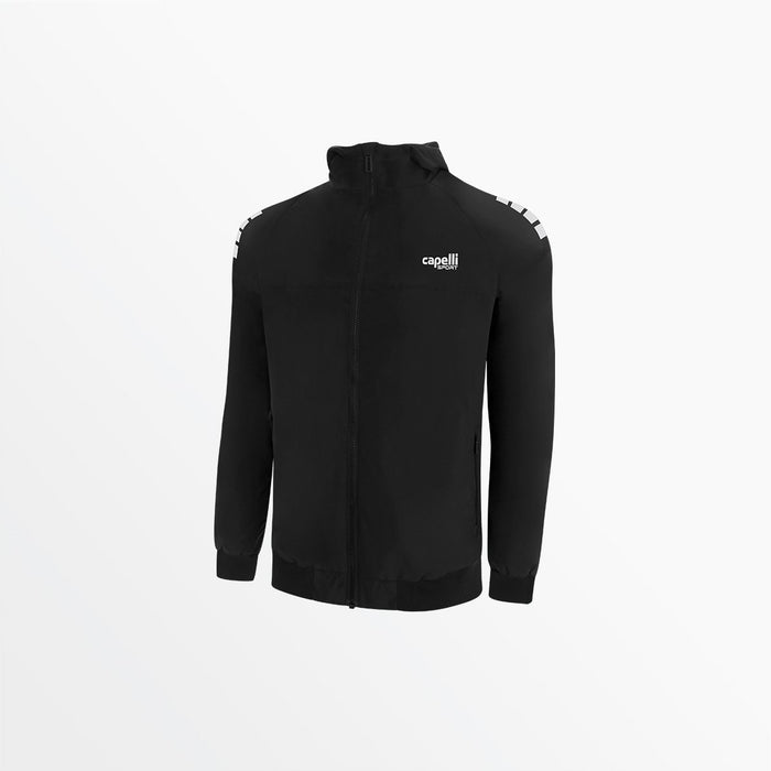 capelli MEN'S CLASSIC WINDBREAKER Black