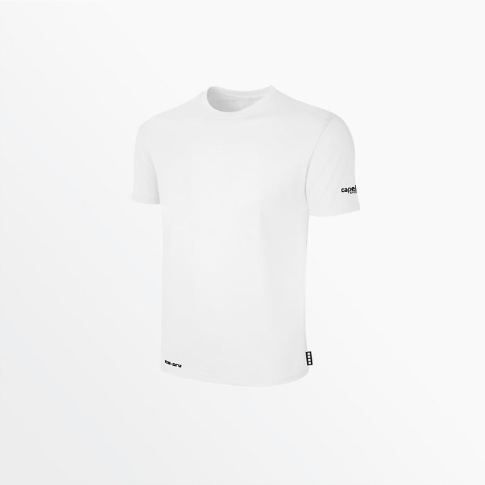 Capelli MEN'S CS DRY TEE WITH SLEEVE LOGO White