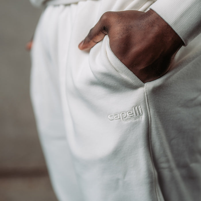 capelli MEN'S FLEECE CARGO SWEATPANTS Coconut