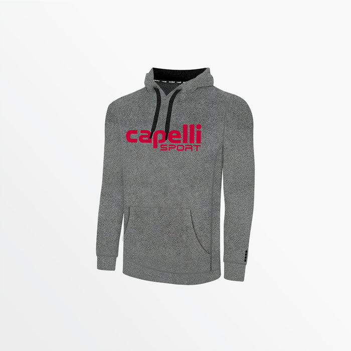 capelli MEN'S LOGO HEATHER PULLOVER HOODIE Pink