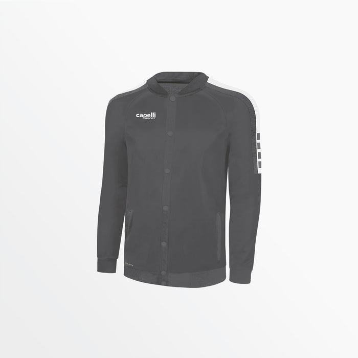 capelli MEN'S MADISON TRACK JACKET Medium Grey
