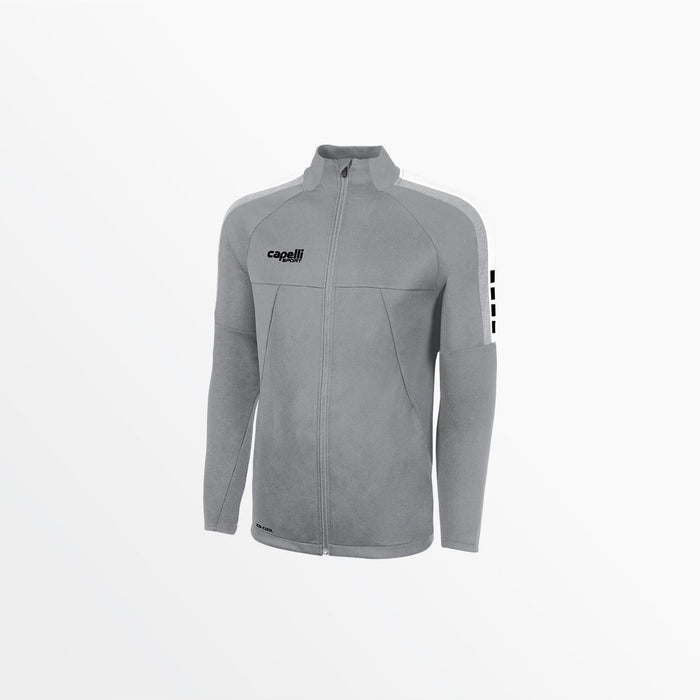 capelli MEN'S MADISON TRAINING JACKET Light Grey