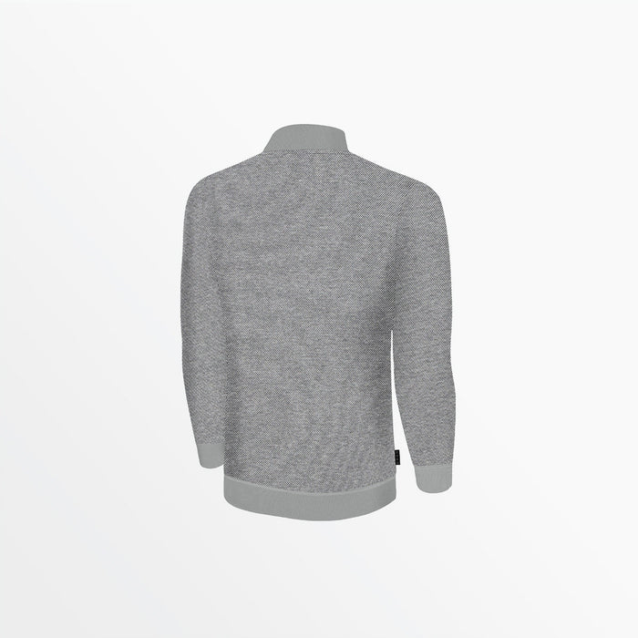 Capelli MEN'S SELECT QUARTER ZIP TOP Light Grey