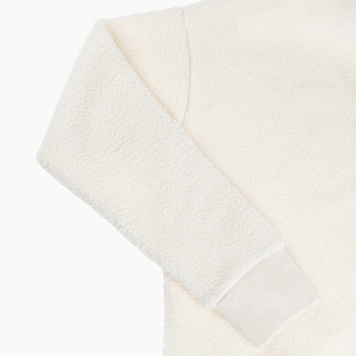 Capelli MEN'S SHERPA ZIP UP HOODIE Coconut