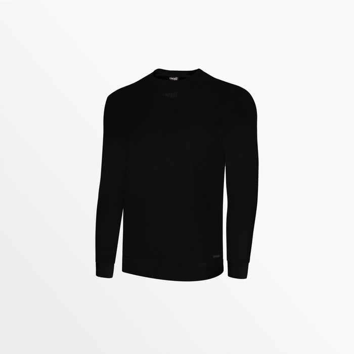 capelli MEN'S TONAL CREW NECK SWEATSHIRT Black