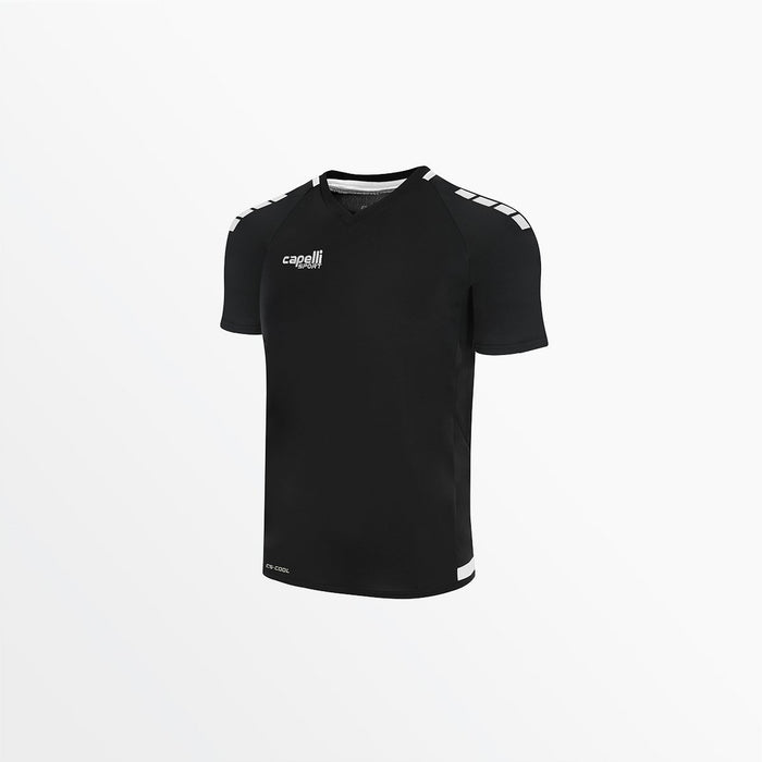 capelli MEN'S UPTOWN V-NECK TRAINING TOP Black