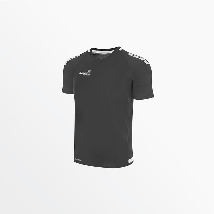 capelli MEN'S UPTOWN V-NECK TRAINING TOP Dark Grey