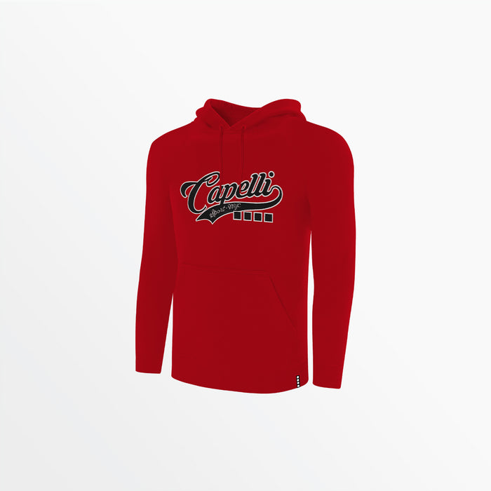 capelli MEN'S VARSITY LOGO PULLOVER HOODIE Red