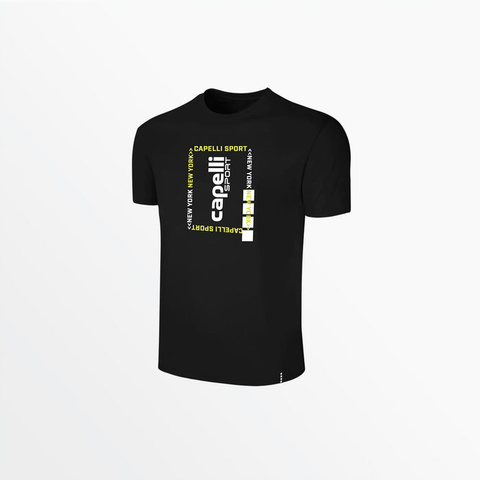 capelli MEN'S VERTICAL DISRUPTOR TEE Black