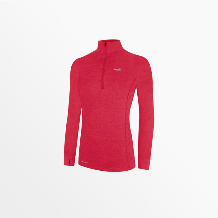 capelli WOMEN'S 1/4 ZIP RUNNING TOP