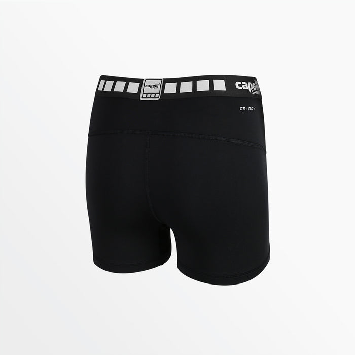 Capelli WOMEN'S 3" PERFORMANCE SHORTS Black