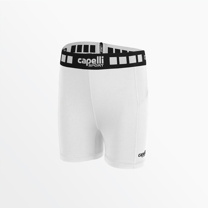 capelli WOMEN'S 5" PERFORMANCE SHORTS White