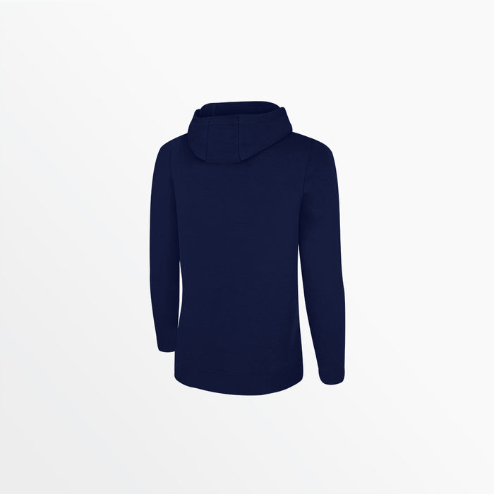 Capelli WOMEN'S BASIC FLEECE ZIP UP HOODIE Navy