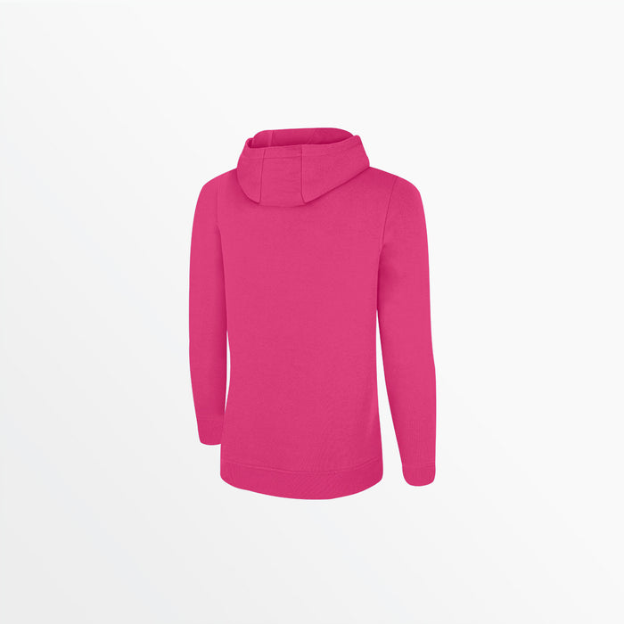 Capelli WOMEN'S BASIC FLEECE ZIP UP HOODIE Pink