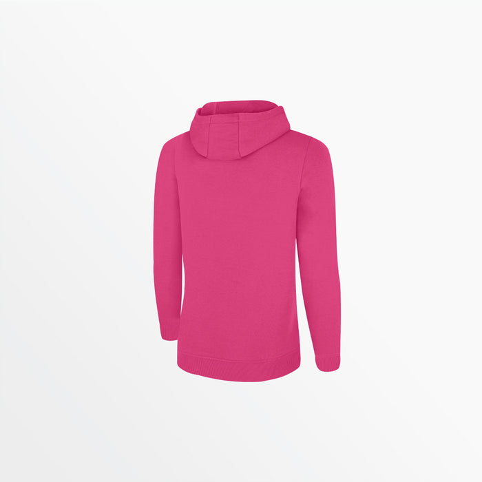 Capelli WOMEN’S BASICS FLEECE ZIP UP HOODIE Pink
