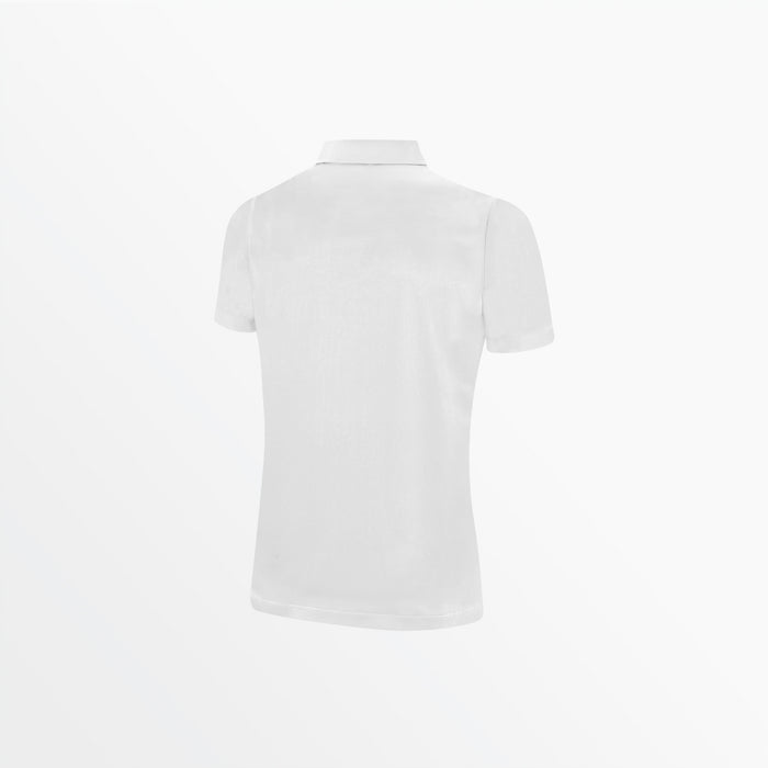 Capelli WOMEN'S CLASSIC STRIPE POLY POLO White