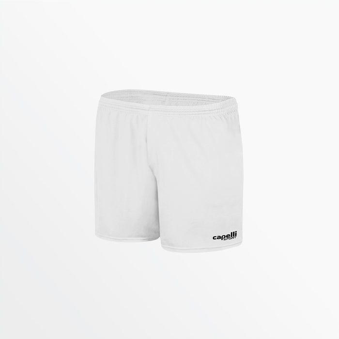 Capelli WOMEN'S TEAM MATCH SHORTS 3" INSEAM White
