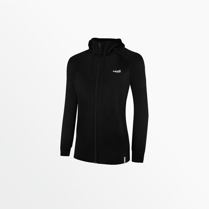 capelli WOMEN'S THERMA FLEECE ZIP UP HOODIE Black