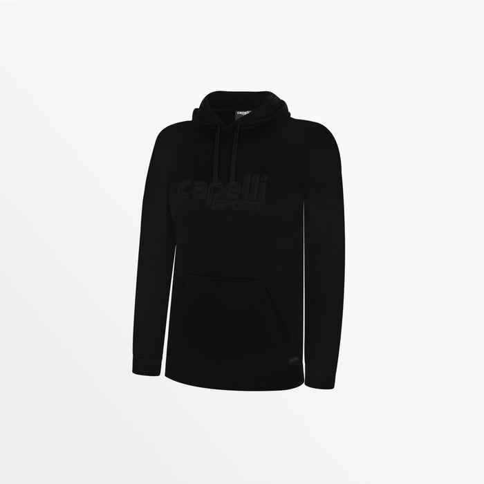 capelli WOMEN'S TONAL PULLOVER HOODIE Black