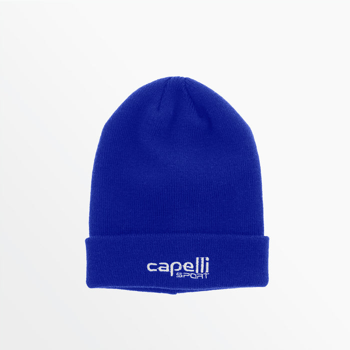 capelli YOUTH BRANDED CUFF BEANIE Royal Blue