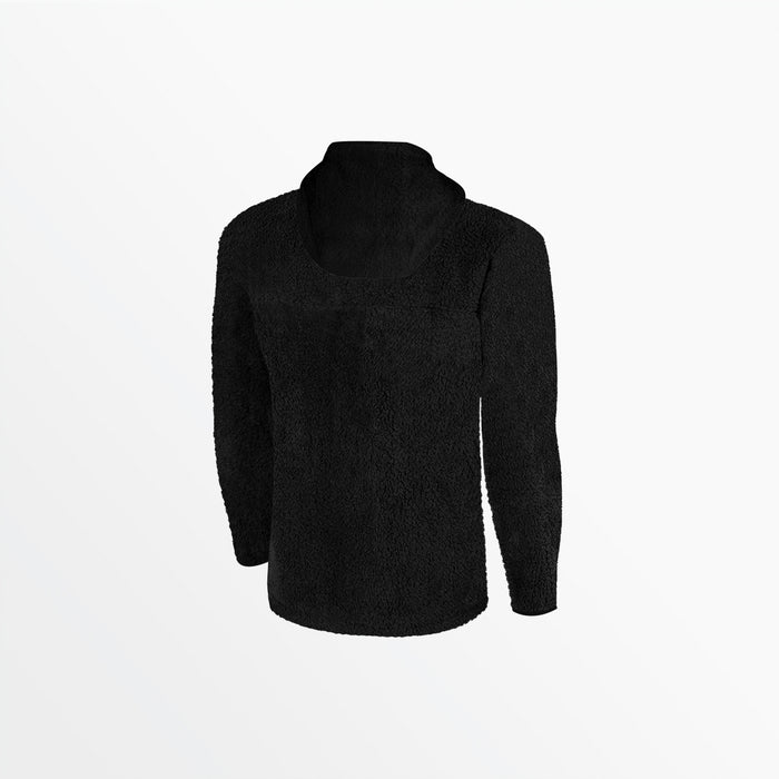 Capelli YOUTH QUARTER ZIP SHERPA HOODIE Black