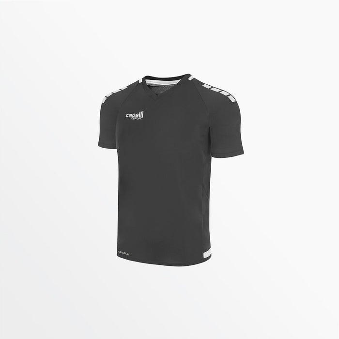 capelli YOUTH UPTOWN V-NECK TRAINING TOP Dark Grey
