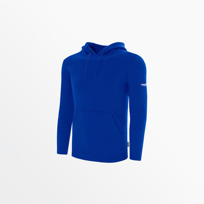 capelli MEN'S BASIC FLEECE PULLOVER HOODIE WITH SLEEVE LOGO Royal Blue