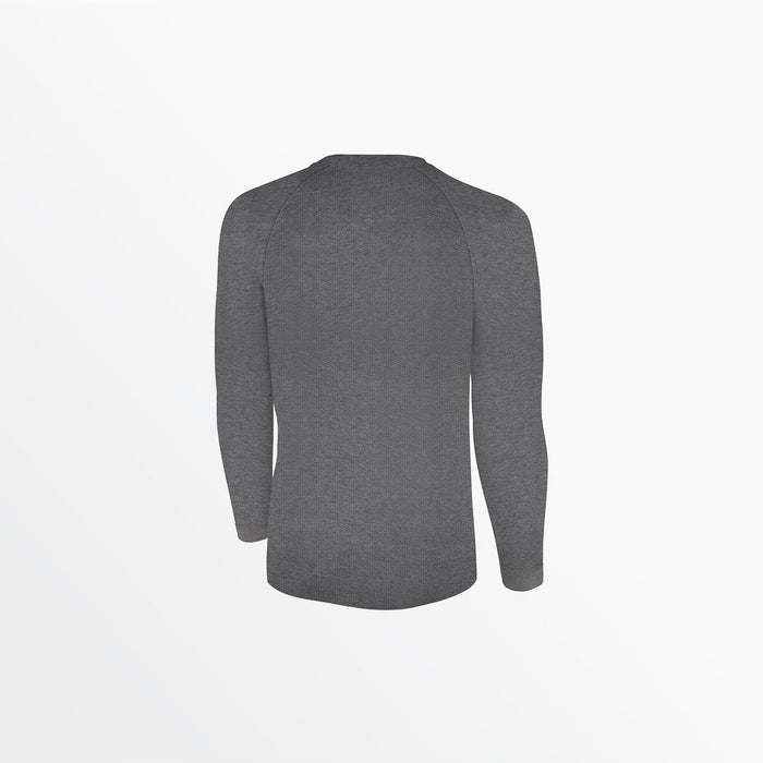 Capelli MEN'S BASICS ⅠⅠ LONG SLEEVE TRAINING JERSEY Dark Heather Grey