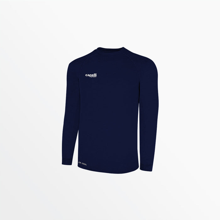 capelli MEN'S BASICS ⅠⅠ LONG SLEEVE TRAINING JERSEY Navy