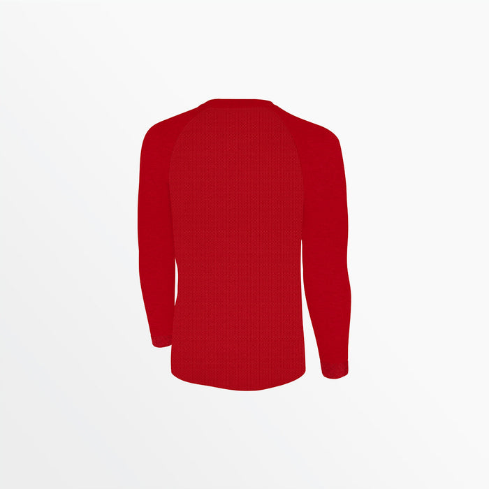 Capelli MEN'S BASICS ⅠⅠ LONG SLEEVE TRAINING JERSEY Red