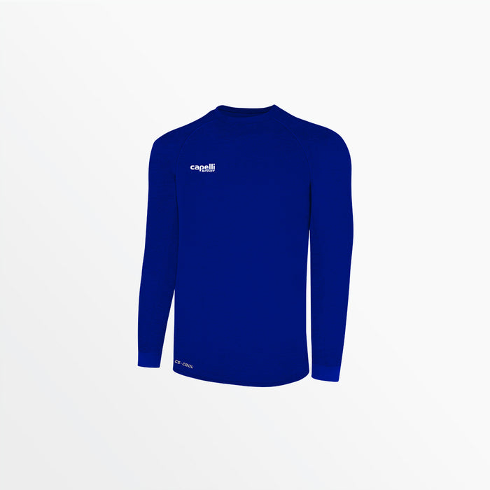 capelli MEN'S BASICS ⅠⅠ LONG SLEEVE TRAINING JERSEY Royal Blue