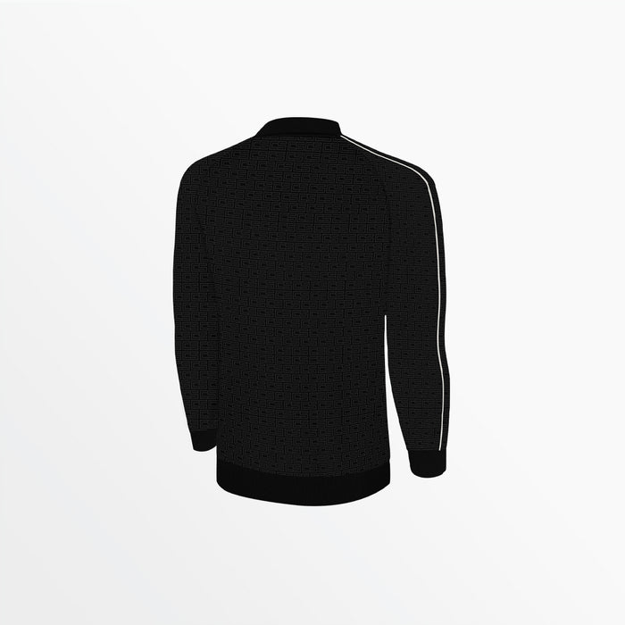 Capelli MEN'S BASICS ⅠⅠ MONOGRAM TRACK JACKET Black
