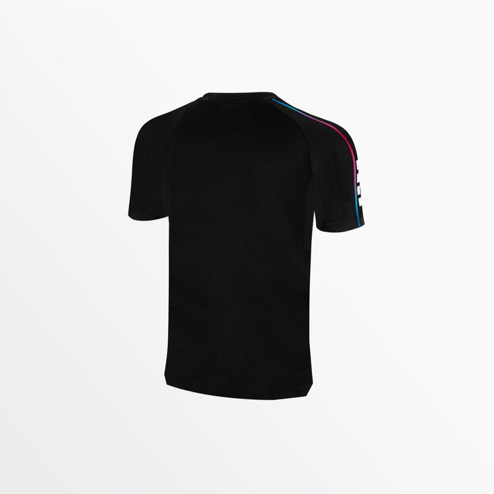 Capelli MEN'S BASICS ⅠⅠ OMBRE SHORT SLEEVE TRAINING TOP Black Multi