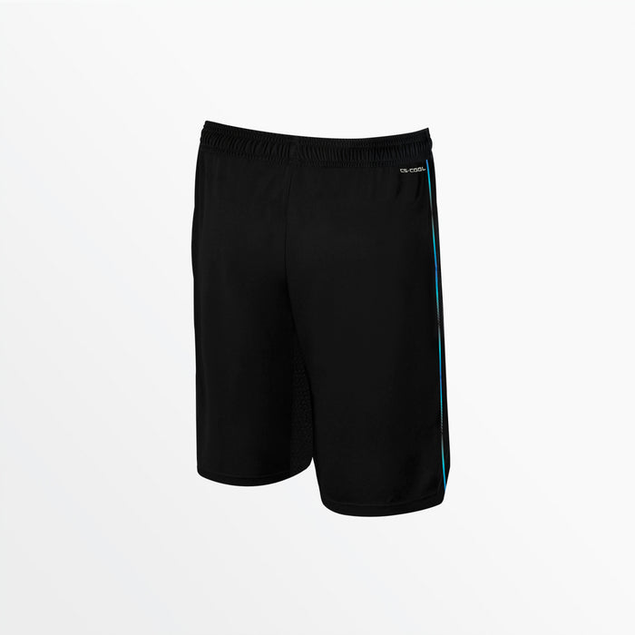 Capelli MEN'S BASICS ⅠⅠ OMBRE TRAINING SHORTS WITH POCKETS Black Turquoise