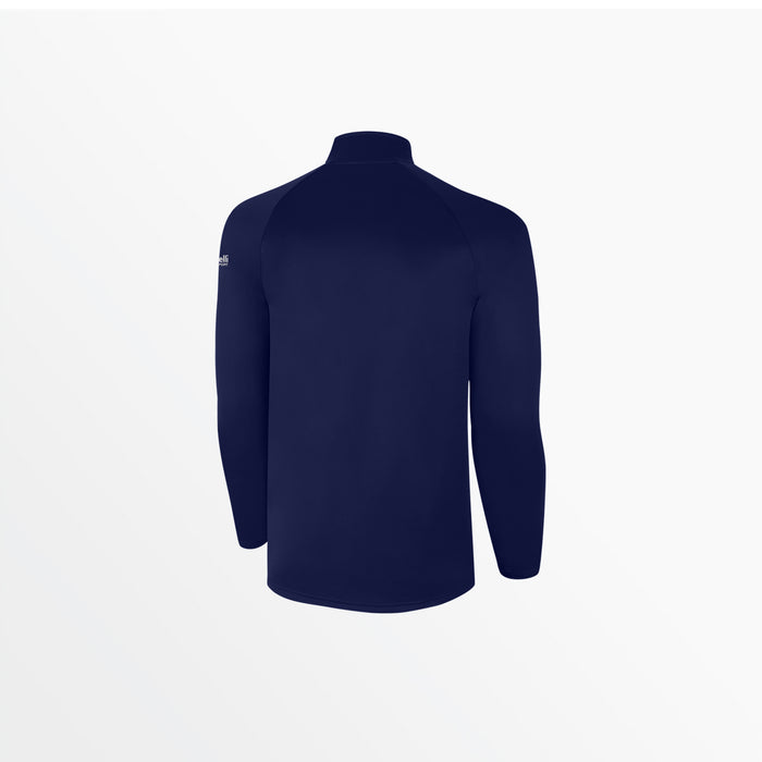 Capelli MEN'S BASICS THERMA FLEECE 1/4 ZIP TOP Navy