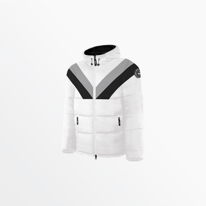 capelli MEN'S COLOR BLOCKED WINTER JACKET White Light Grey