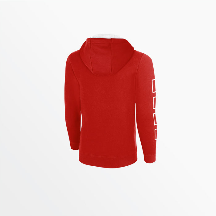 Capelli MEN'S FLEECE HOODIE WITH LOGO AND 4 CUBE SLEEVES